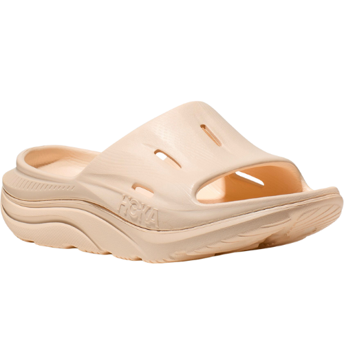 Hoka Ora Recovery Slides Vanilla