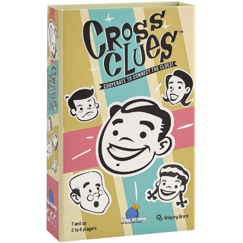 Amazon Blue Orange Games Cross Clues- New Cooperative Family Party Game for 2 to 6 Players. Recommended for Ages 7 and up