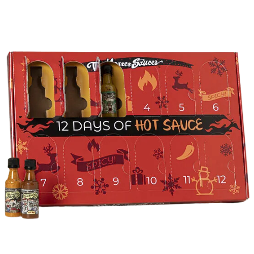 UncommonGoods 12 Days of Hot Sauce Advent Calendar