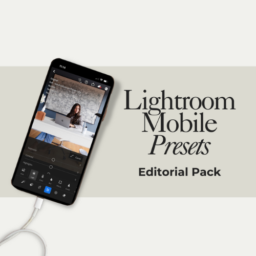 Good Influencer Lightroom Mobile Presets Editorial Pack