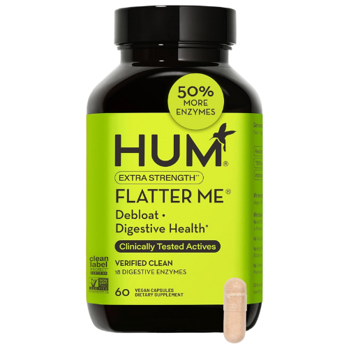 Hum Flatter Me Digestive Enzymes Bloat Supplement