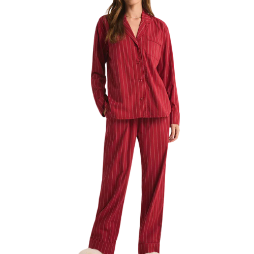 Alice & Wonder Dreamer Stripe Jammies Set - Red Dahlia Pajamas