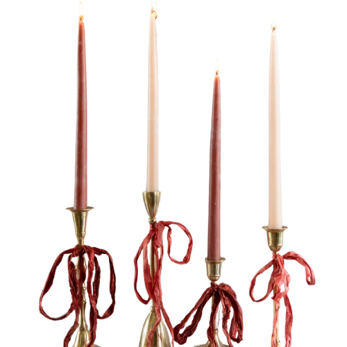 House of Jade Home Hand-Dipped Taper Candles | Set of 2