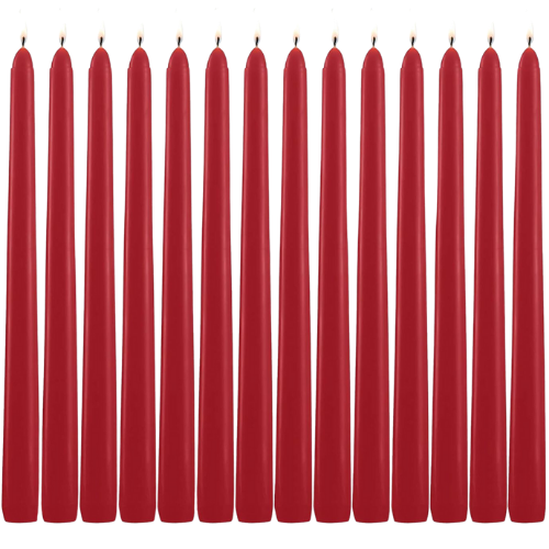 Amazon Red Taper Candles