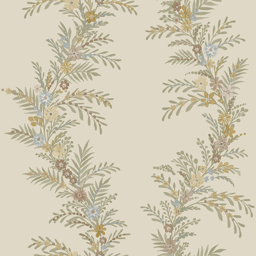 CLJ Wallpops Posy Vanilla Wallpaper