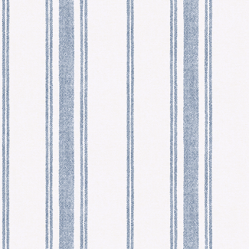 CLJ Wallpops Alcott Sapphire Blue Striped Wallpaper