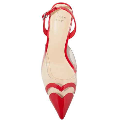 Target Women's Eleanor Heart Slingback Heels