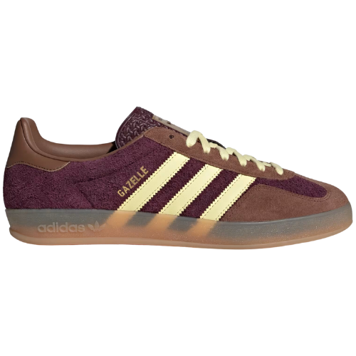 Adidas Gazelle sneakers shoes brown yellow