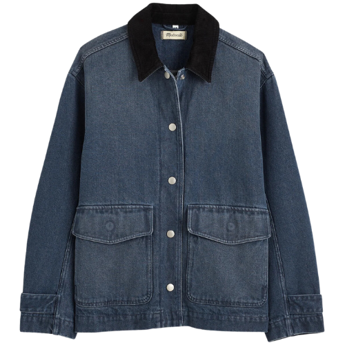 Madewell Denim Chore Jacket in Hodgeman Wash