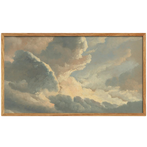 Clouds Frame TV Art Sunset