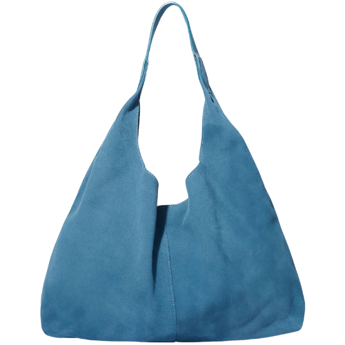 & Other Stories - US Large Suede Tote blue bag purse