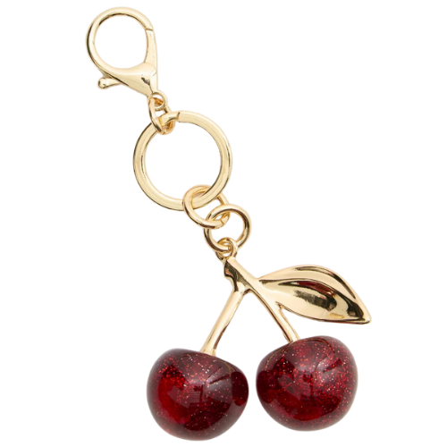 Aerie Bag Charm cherries