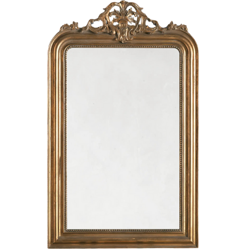 Arhaus Copenhagen Wall Mirror gold brass