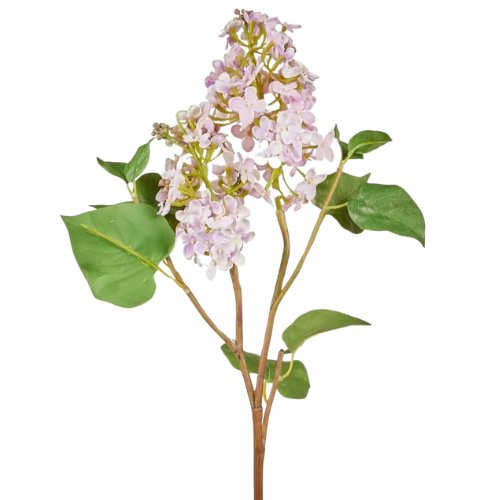 Afloral Lilac Branch in Soft Lavender | Faux Blooming Flowers