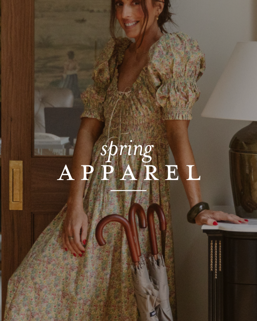 Spring Apparel Footer