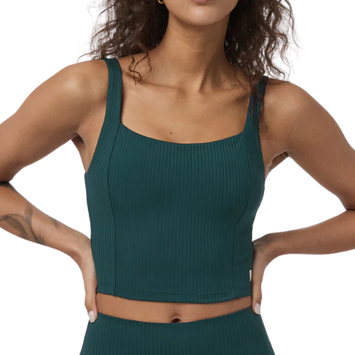 Vuori Clothing (US & Canada) Inversion Rib Support Tank green