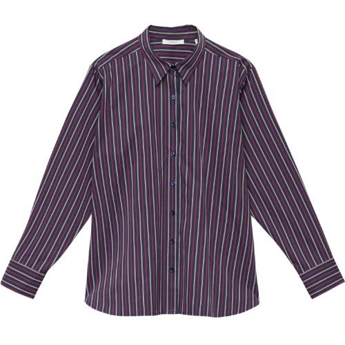 Remis Top - Beaumont Stripe | DÔEN purple oxford