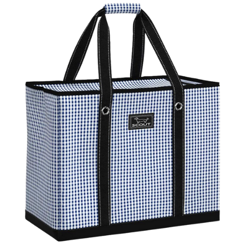 Scout Bag Blue Gingham Tote