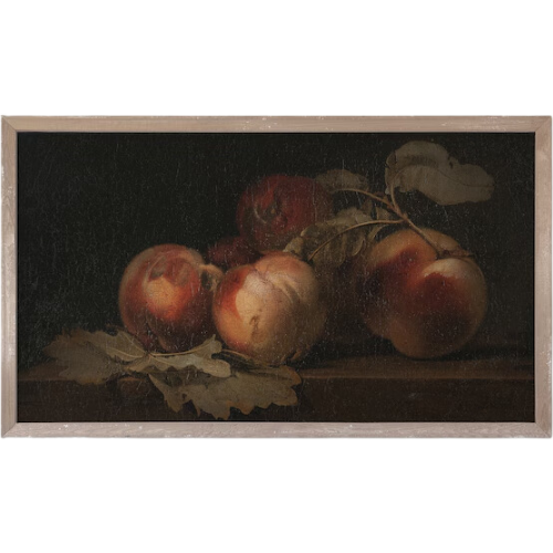 Moody Peaches Frame TV Art painting