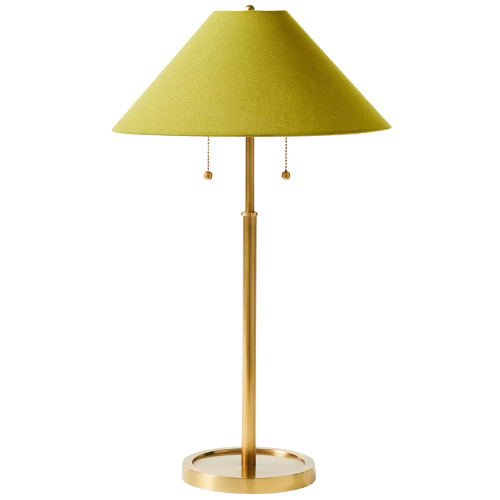 Serena and Lily Brookings Table Lamp chartreuse cordless