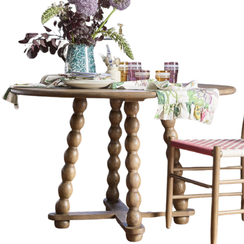 GreenRow Mira Kitchen Pedestal Table