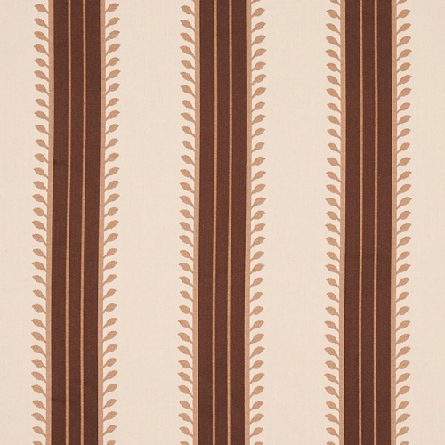 Wayfair North America Etruscan Stripe Fabric brown