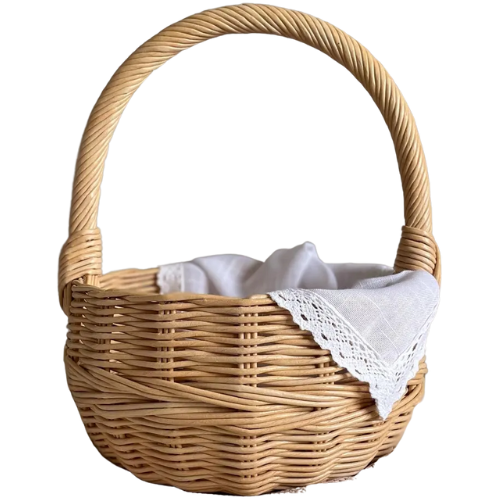 Etsy (US) Wicker Easter Basket, Handmade