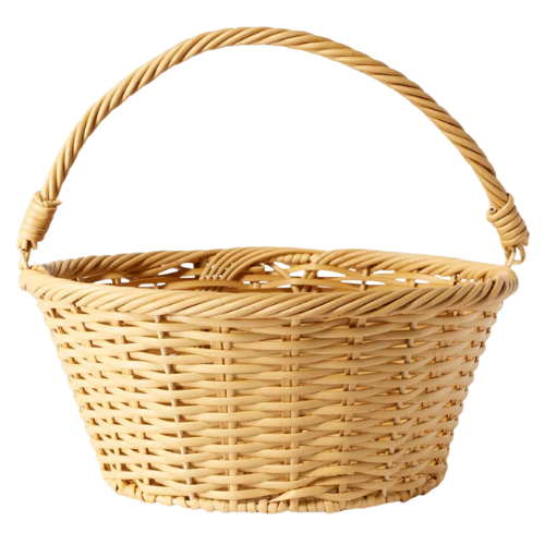 Target Willow Plastic Wicker Easter Basket - Spritz