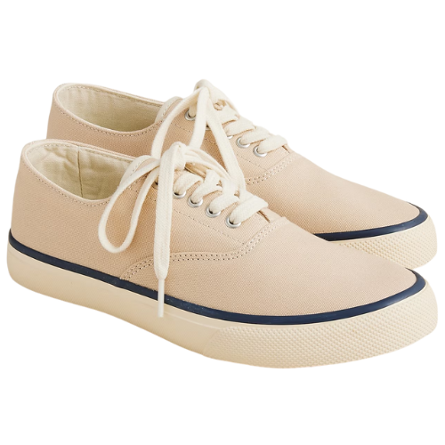 J. Crew US Sperry® Cloud CVO deck sneakers in canvas