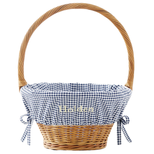 Pottery Barn Kids Gingham Easter Basket Liners