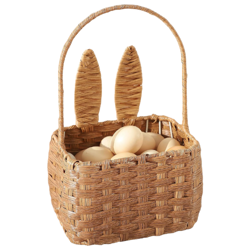 Amazon (US) Easter basket with handle kids bunny rabbit ears