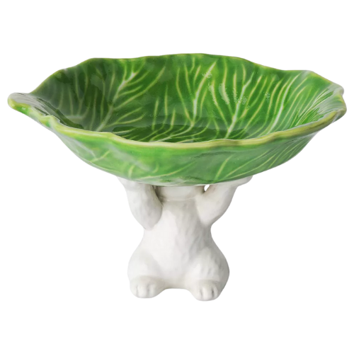 Target Stoneware Cabbage with Bunny Dessert Bowl