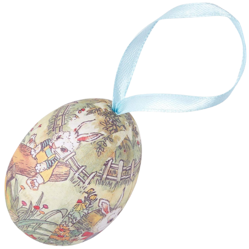 Vintage Bunny Egg Ornament Amazon Peter Rabbit