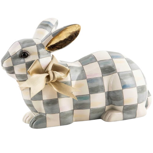 Mackenzie Childs Bunny Sterling Check Amazon