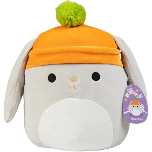 Squishmallows 10-Inch Valentina The Grey Easter Bunny Walmart