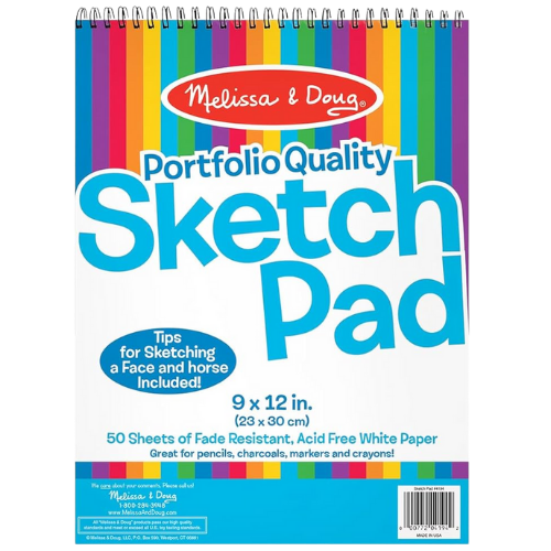 Melissa and Doug Spiral Sketch Pad Amazon