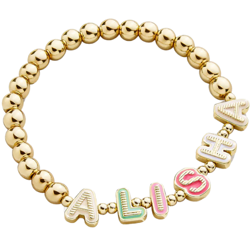 BaubleBar Kids' Custom Pisa Bracelet